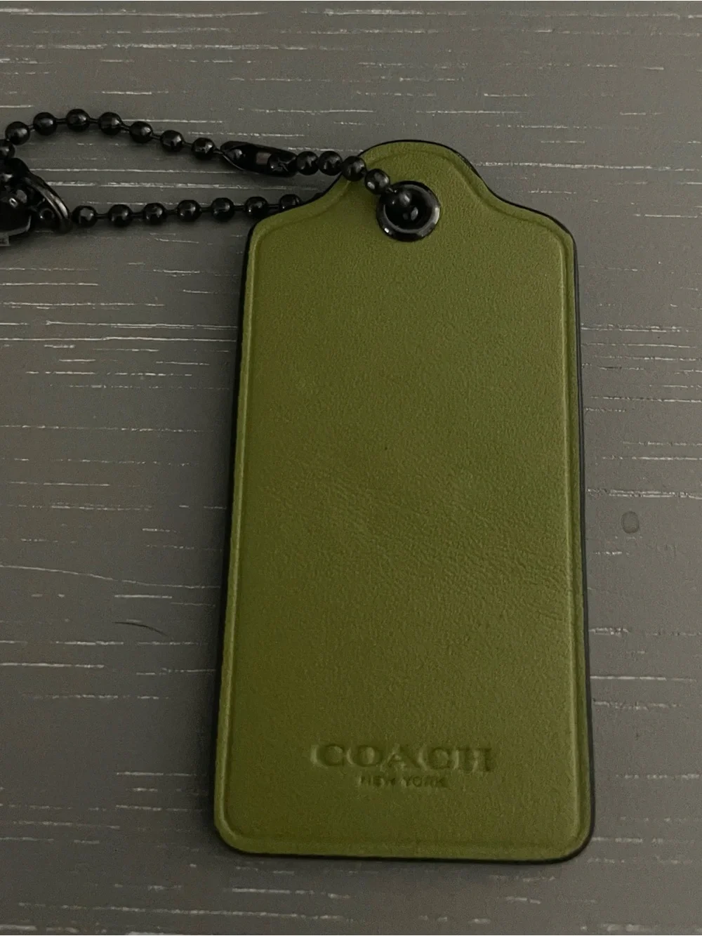 COACH LARGE REXY HANGTAG NEW